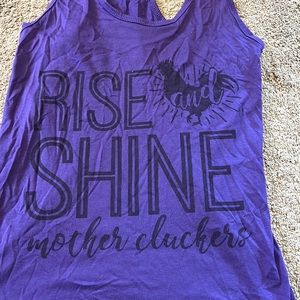 Fitted medium workout tank